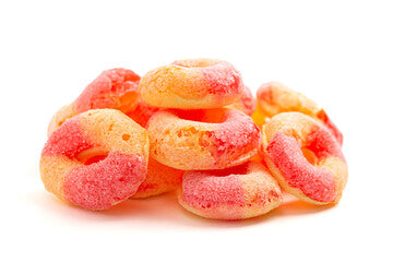 Gummy Peach Rings