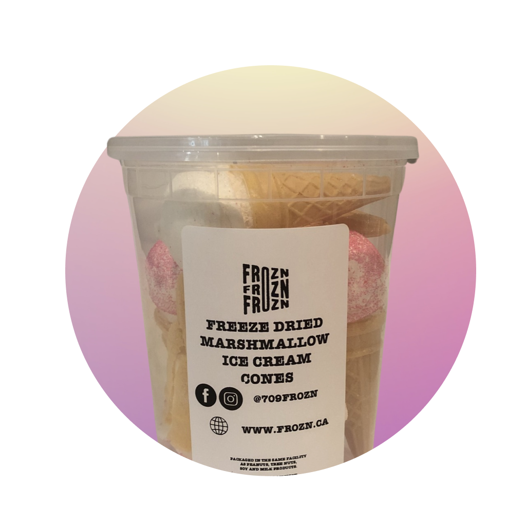 Marshmallow Ice Cream Cones