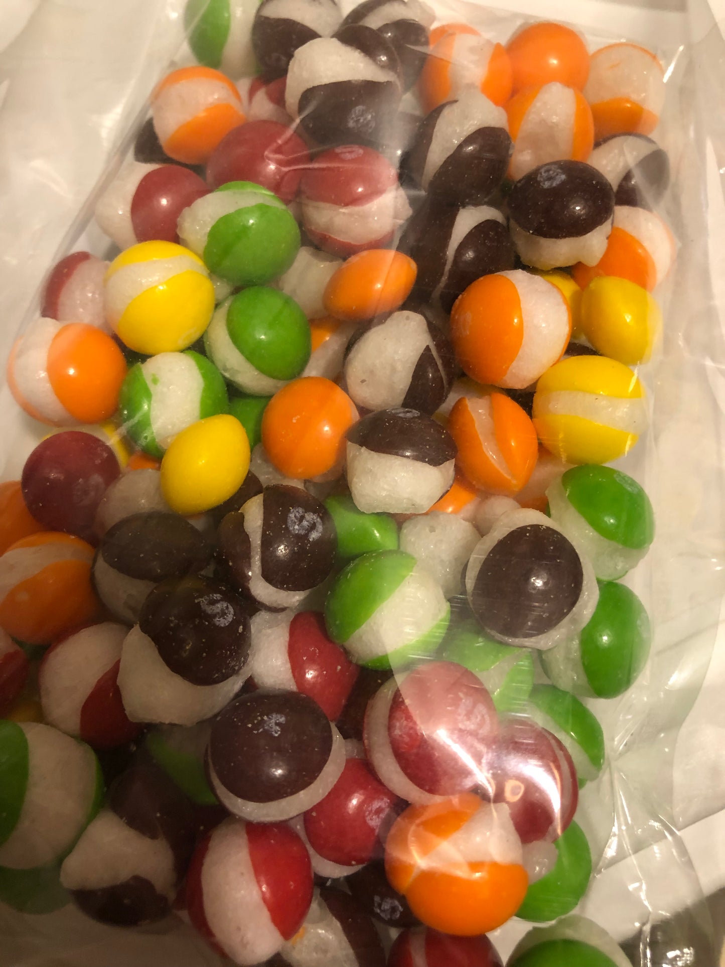 freeze dried skittles
